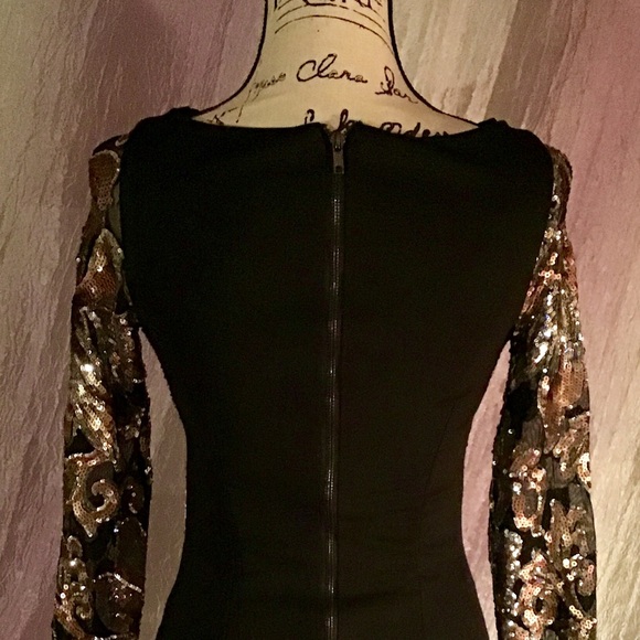 Alexia Admor Sequined Sheath Cocktail Dress - Picture 3 of 8